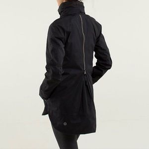 lululemon Fo Drizzle blk rain jacket